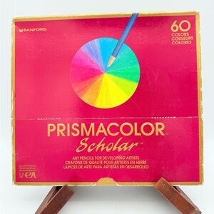 Berol PRISMACOLOR SCHOLAR Art Pencils Set of 60~ PS360 | vintage colour pencils